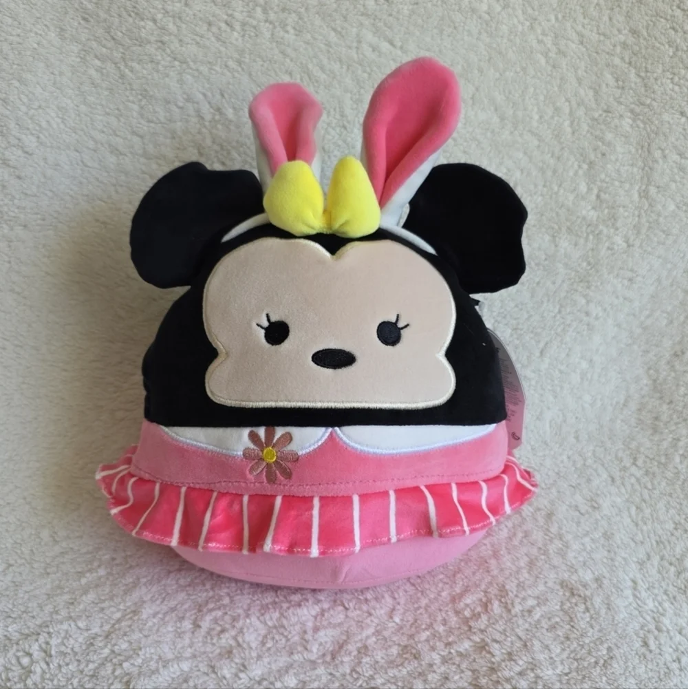 New Easter 2025 Disney Mickey and Minnie mouse Squishmallows plush toy bundle
